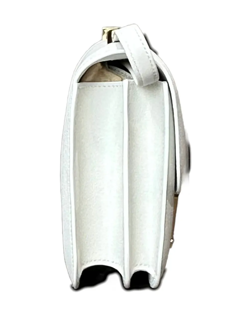 Pre-owned Hermes 2024 Constance 18 Shoulder Bag In White