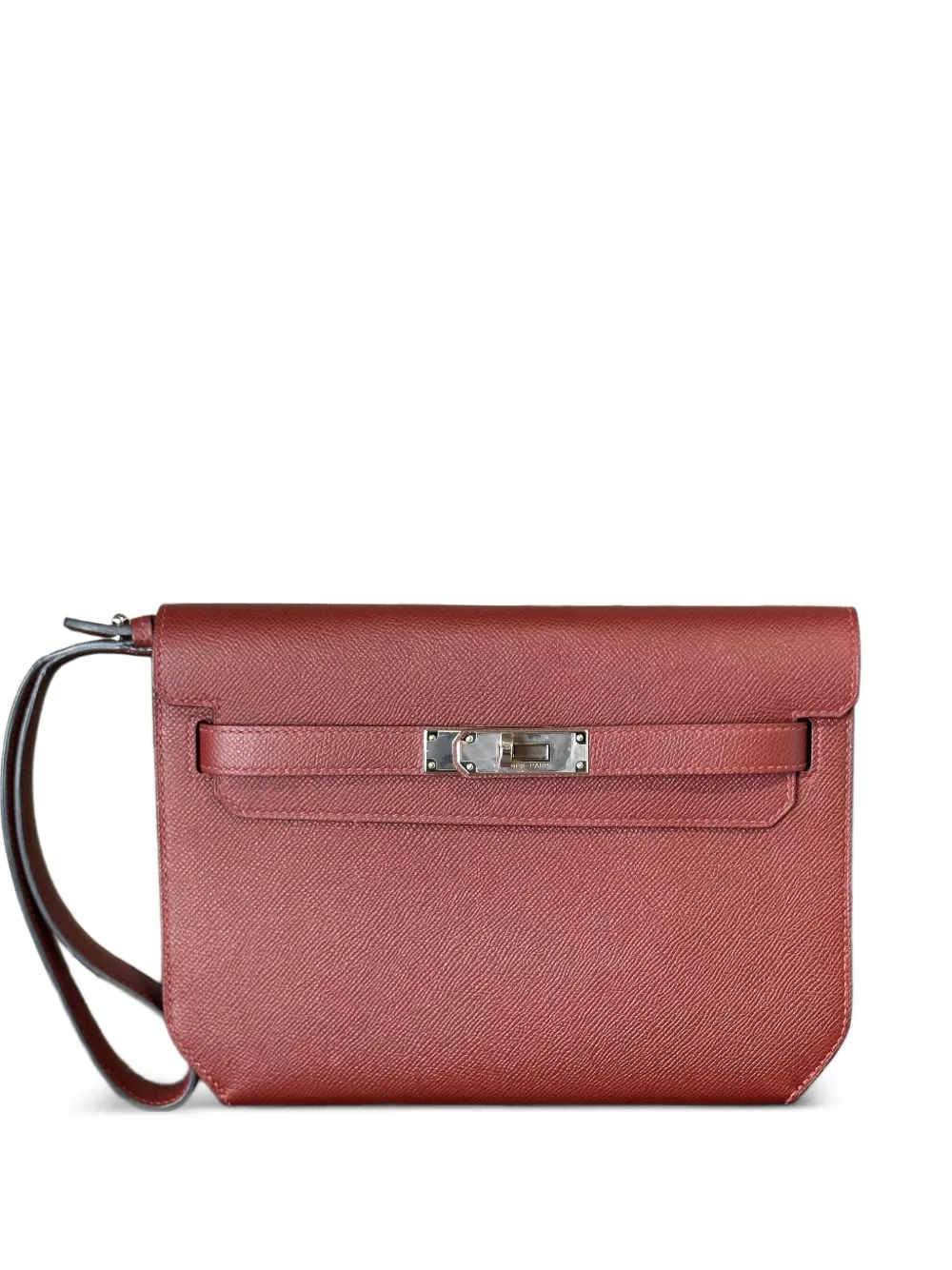 Hermès Pre-Owned pochette Kelly Dépêches 25 en cuir Epsom | rouge | Image 1