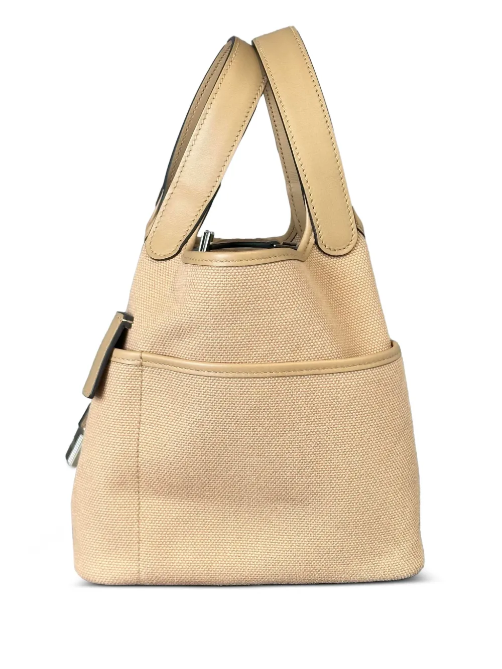 Pre-owned Hermes 2022 Picotin 18 Tote Bag In Neutral