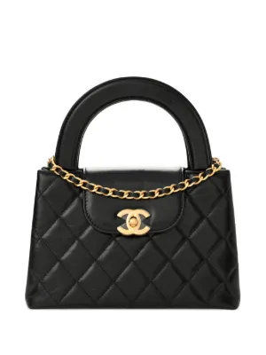 CHAＮＥＬ CHANEL Pre-Owned 1997-1999 CC Turn-lock top-handle Bag | Black