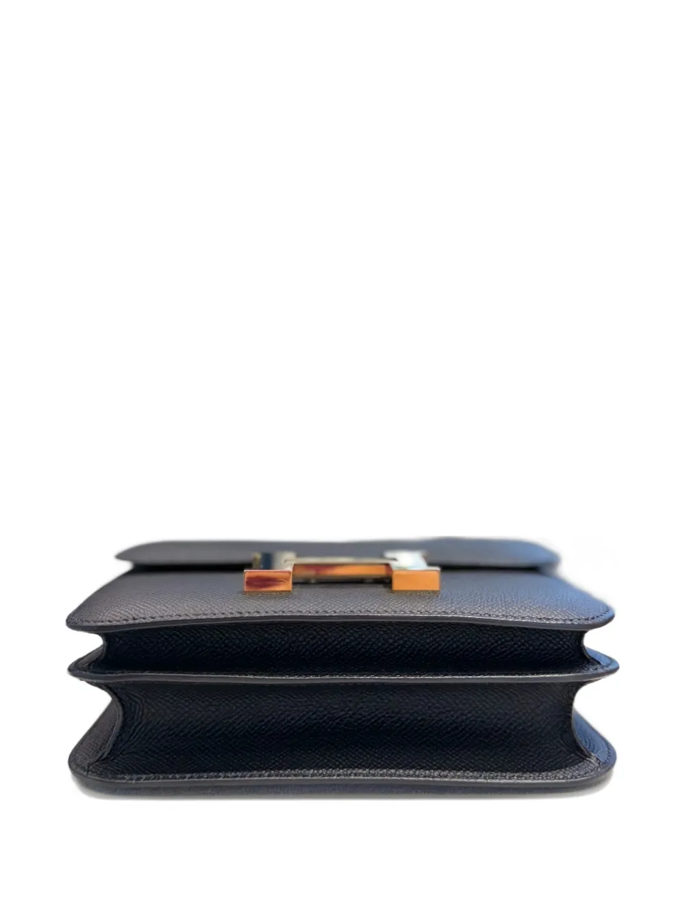 Pre-owned Hermes Constance 18 Cross Body Bag In Black