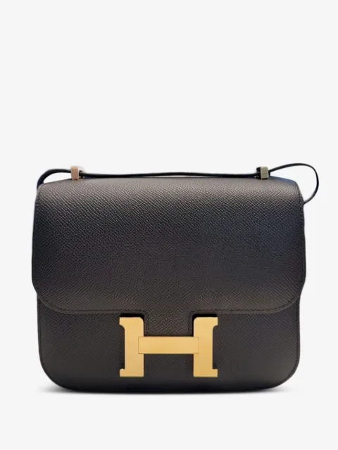Hermès Pre-Owned Hermès Special Order (HSS) Constance 18 Verso Epsom gold-hardware cross body bag
