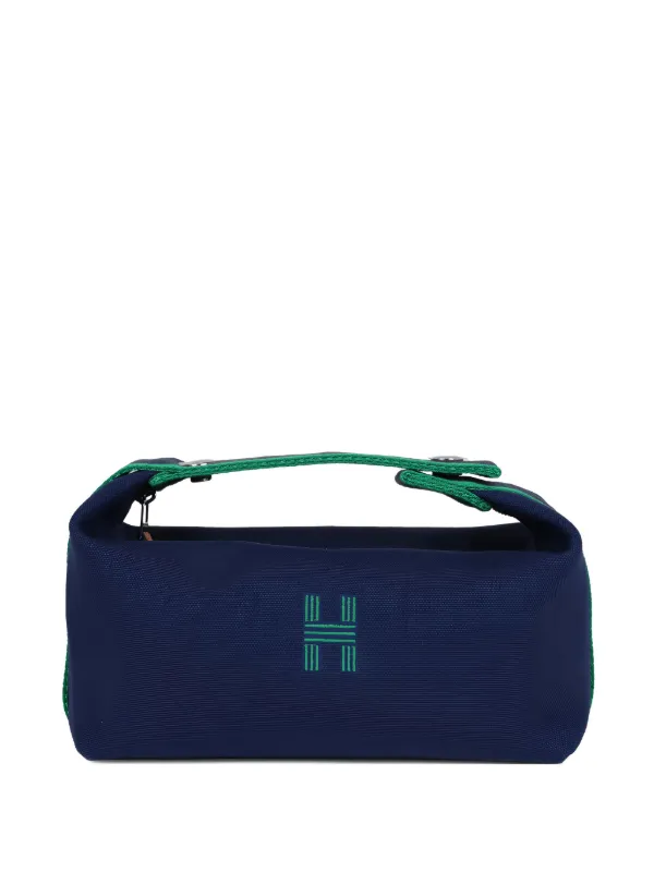 Hermès Pre-owned 2024 Bride a Brac PM Travel Case Marine Tote Bag in Blue