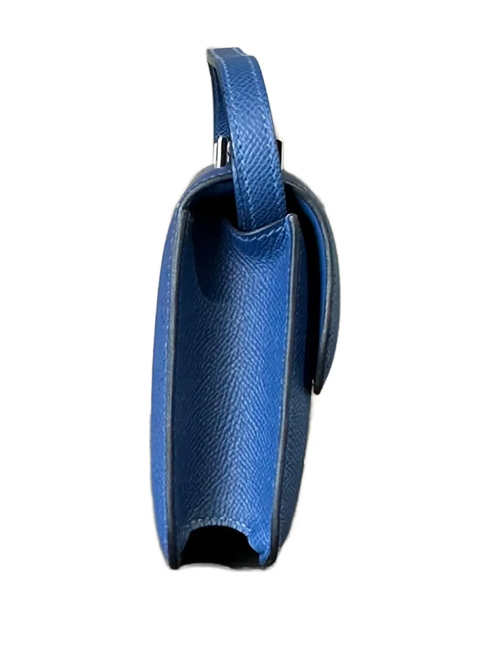 Pre-owned Hermes 2025 Constance Elan Cross Body Bag In Blue