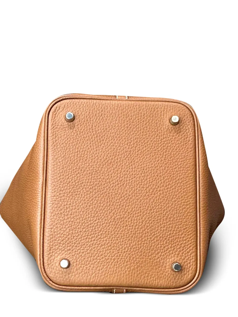 Pre-owned Hermes 2025 Lock 22 Tote Bag In Neutral