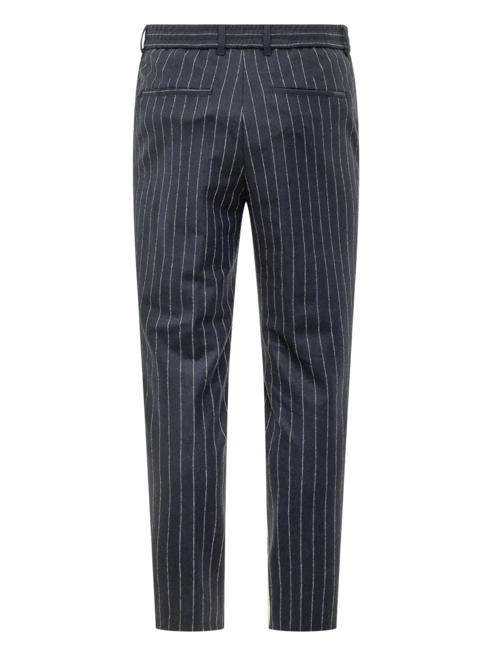 BOSS P-Perin pinstripe drawstring trousers | Tapered Pants | Image 2