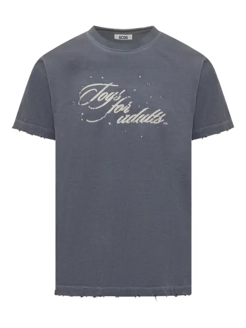 GCDS text-print T-shirt