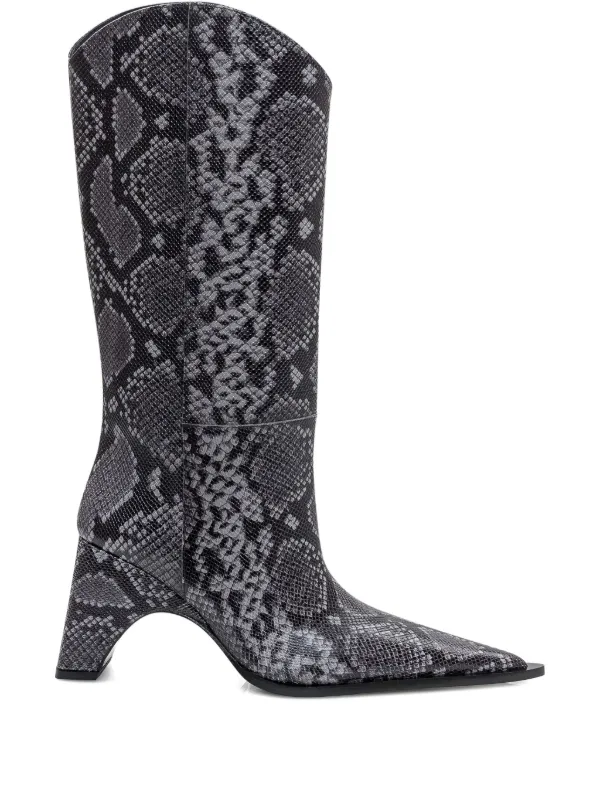 Coperni Bridge Boots in Grey
