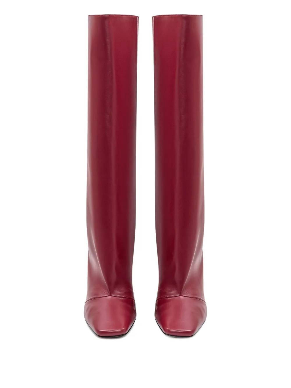 Coperni Bridge laarzen met vierkante neus Rood