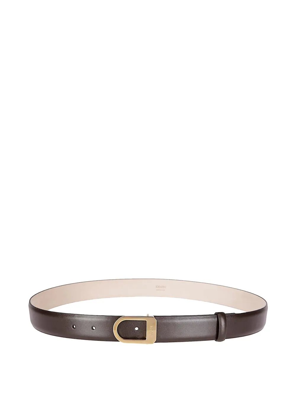 Khaite Saddle Belt In Brown