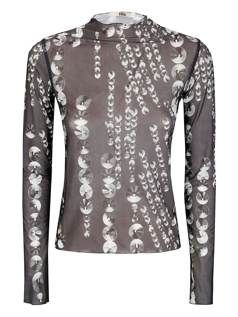 KNWLS top de tejido jersey | negro | Image 1