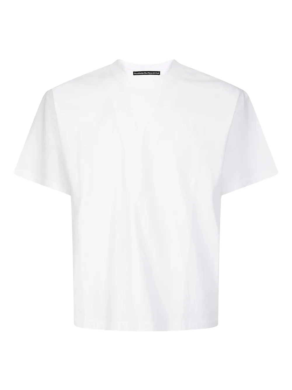 Stockholm Surfboard Club playera con cuello redondo | blanco | Image 1