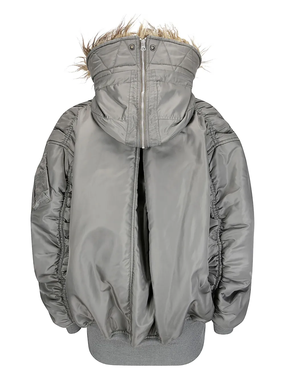Junya Watanabe Hooded Jacket In Gray