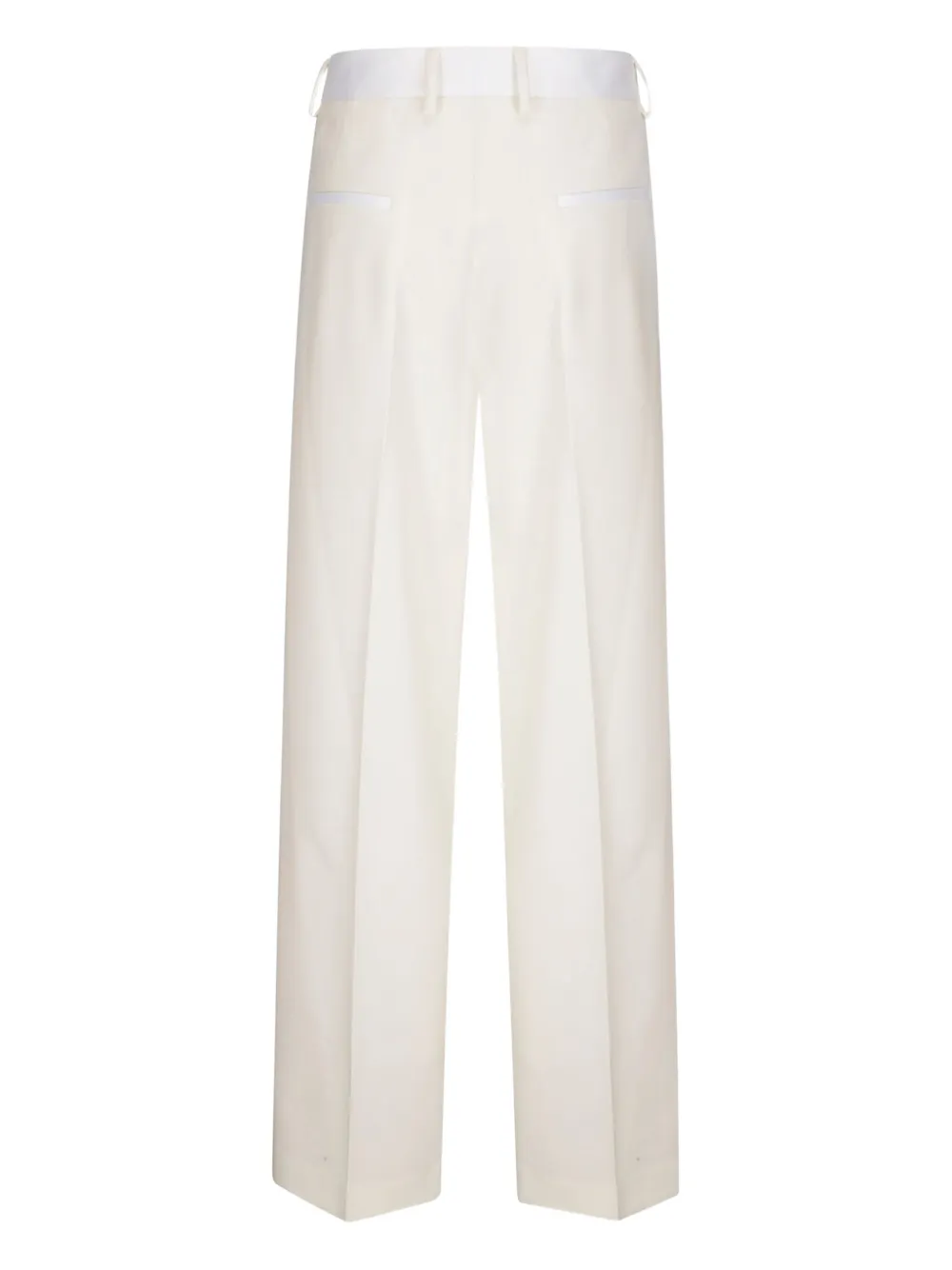 Alberto Biani Broek met vlakken - Beige