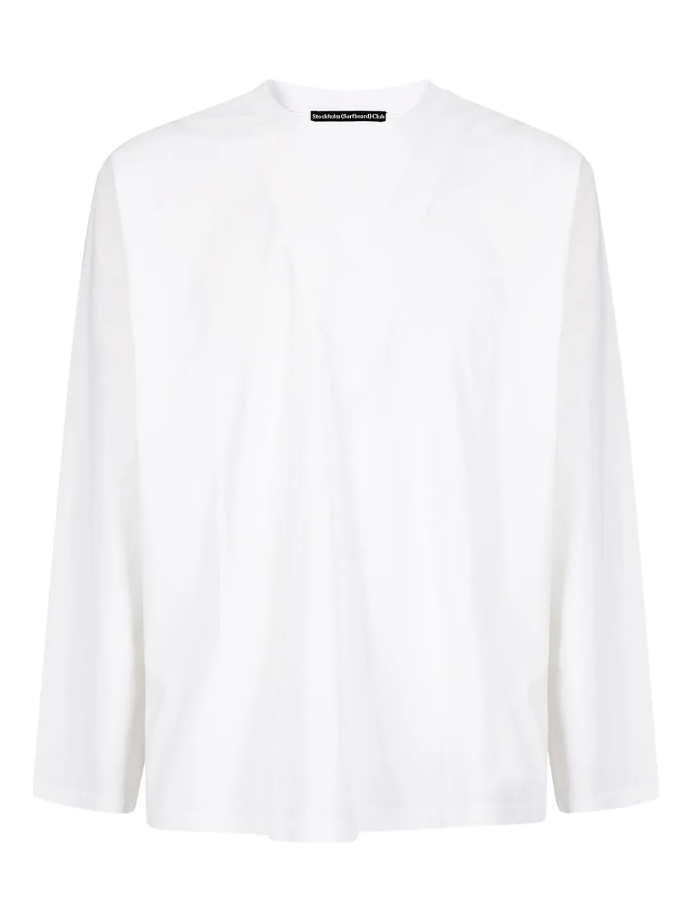 Stockholm Surfboard Club long-sleeve T-shirt - Bianco