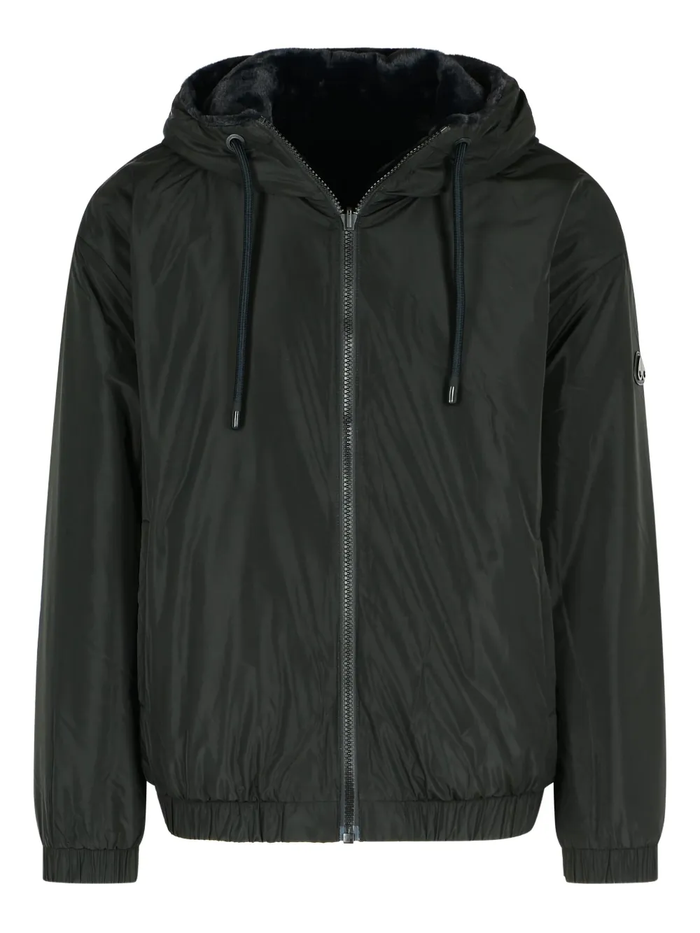 Moose Knuckles Border Bunny reversible hoodie | Black | Image 1