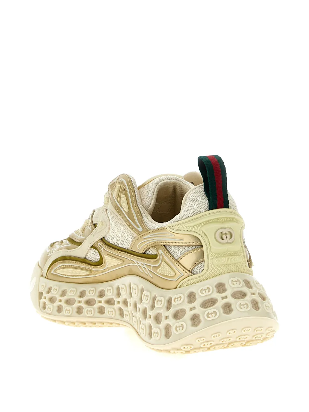 Gucci Cub3d Platform Sneakers In Neutral