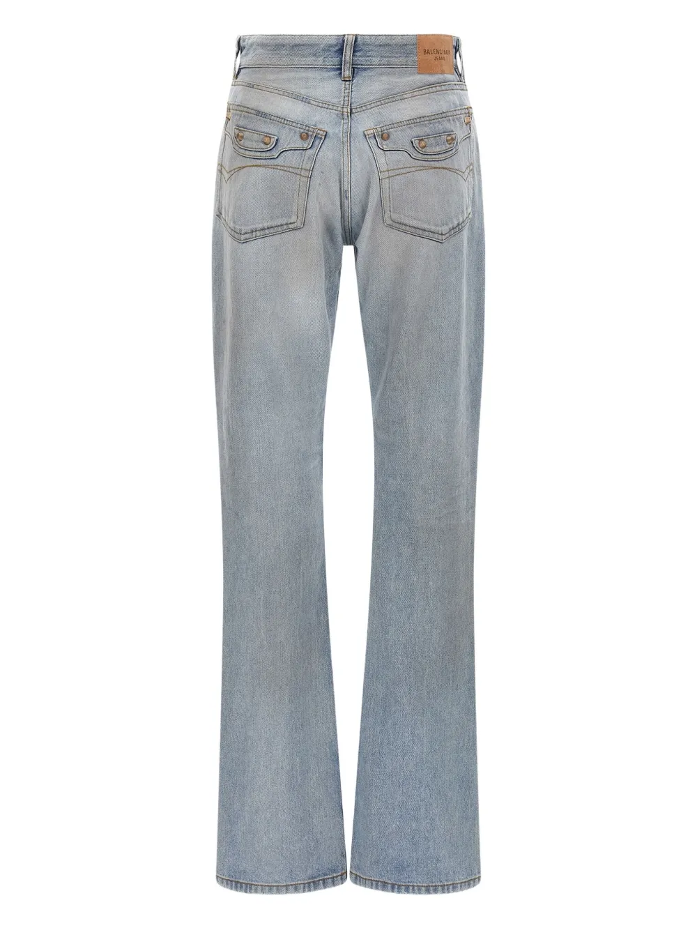 Balenciaga City washed-out denim jeans | Straight-Leg Jeans | Image 2