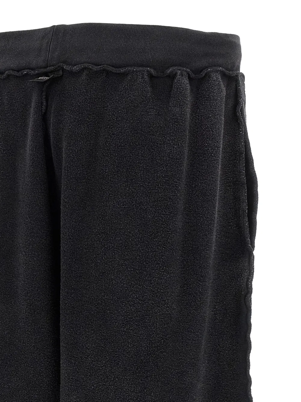 Balenciaga Sports Icon Joggers Textured Fabric In Black