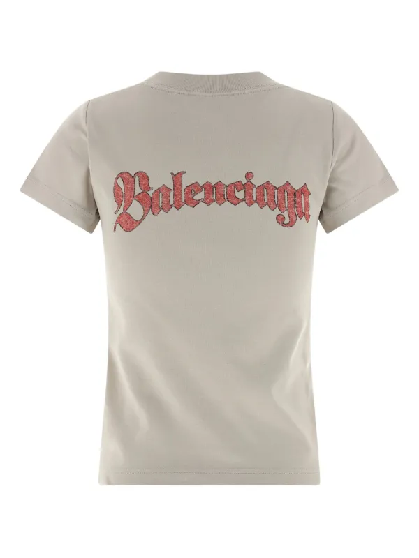 Balenciaga ロゴ Tシャツ | ニュートラル | FARFETCH JP
