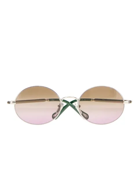 Chloé lentes de sol con armazón redonda