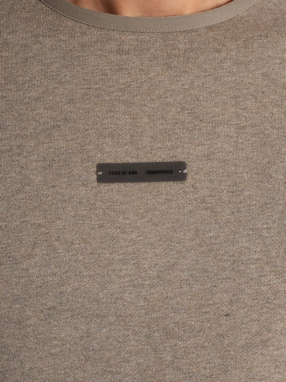 FEAR OF GOD ESSENTIALS Sweater met logo Grijs