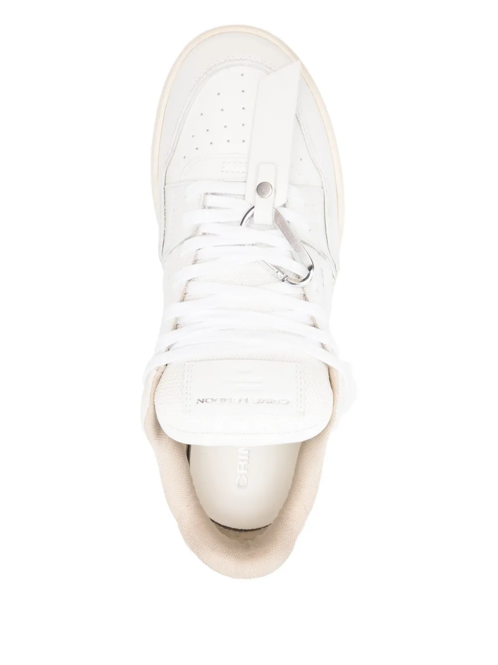 Crime London Dribble sneakers Wit