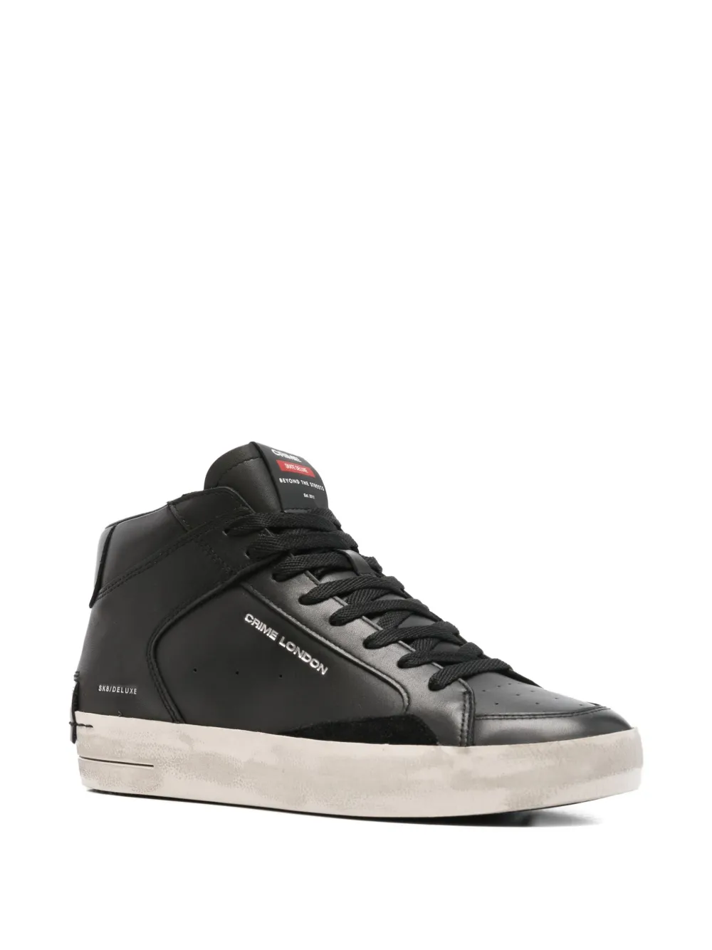 Crime London Sk8 Deluxe sneakers Zwart