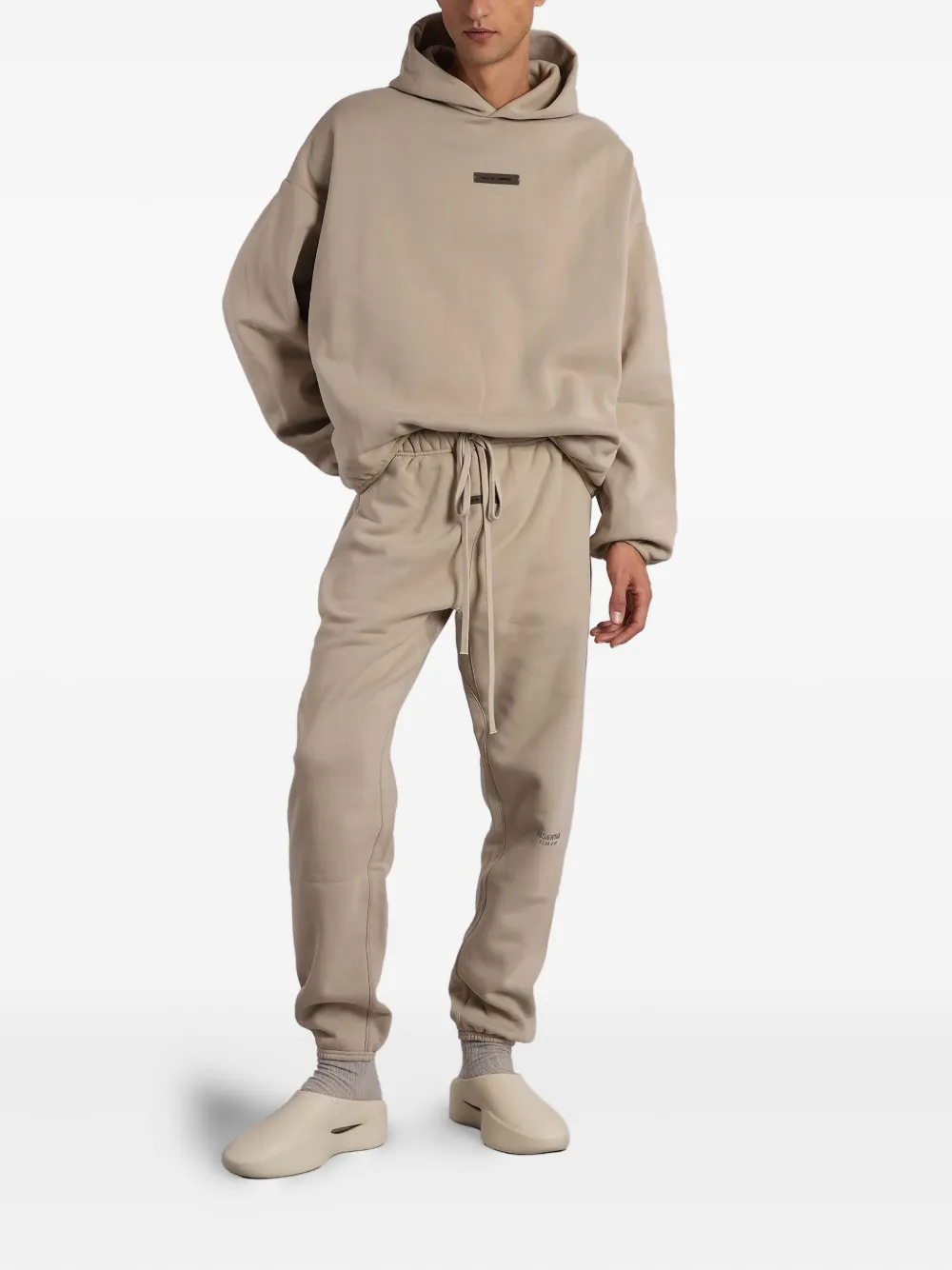 FEAR OF GOD ESSENTIALS Moletom com capuz e detalhe de logo | Moletom | Image 2