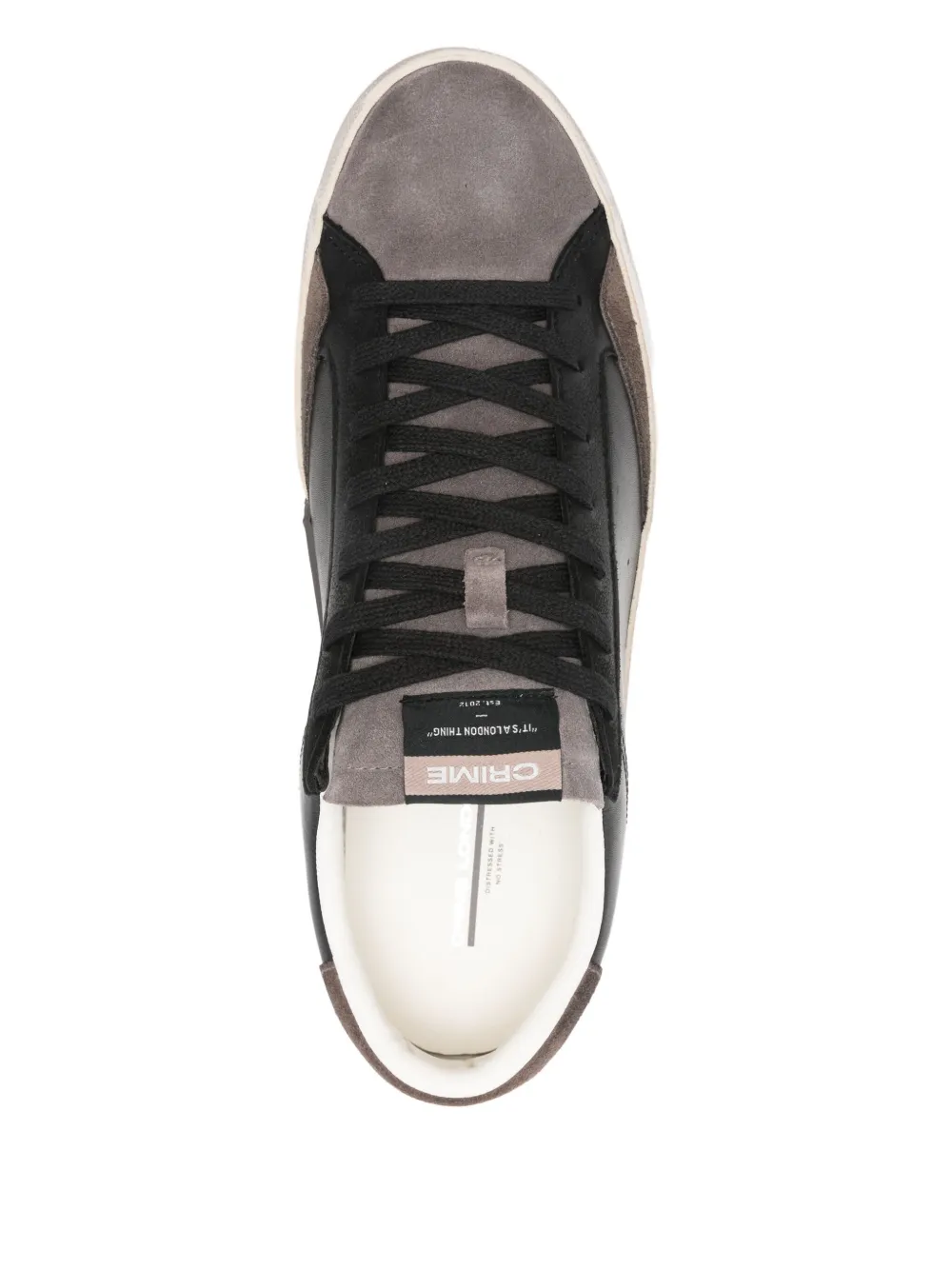 Crime London Baskets sneakers Zwart