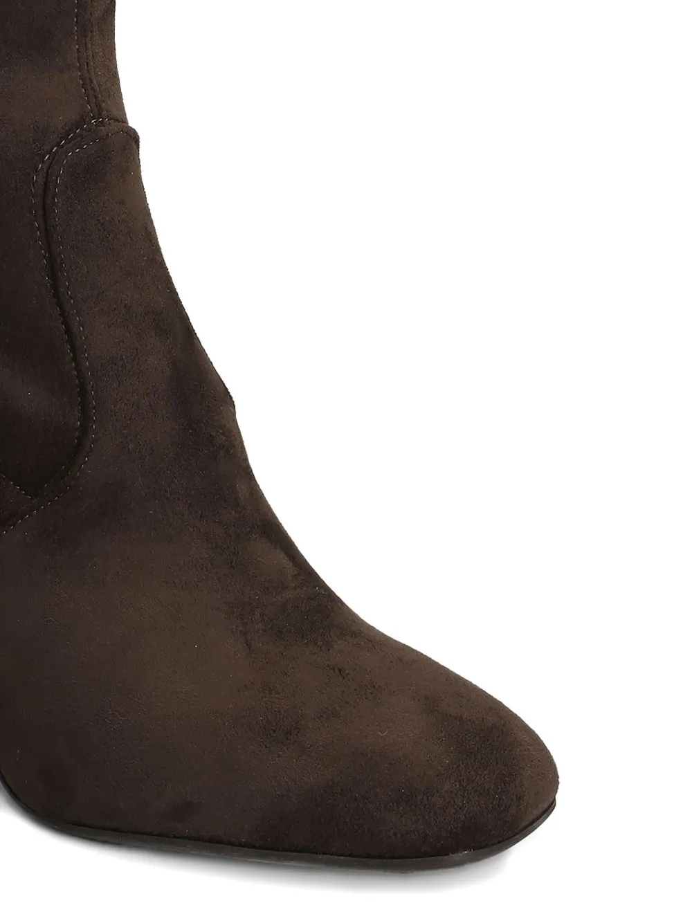 Carmens Block-heel Suede Ankle Boots In Multi