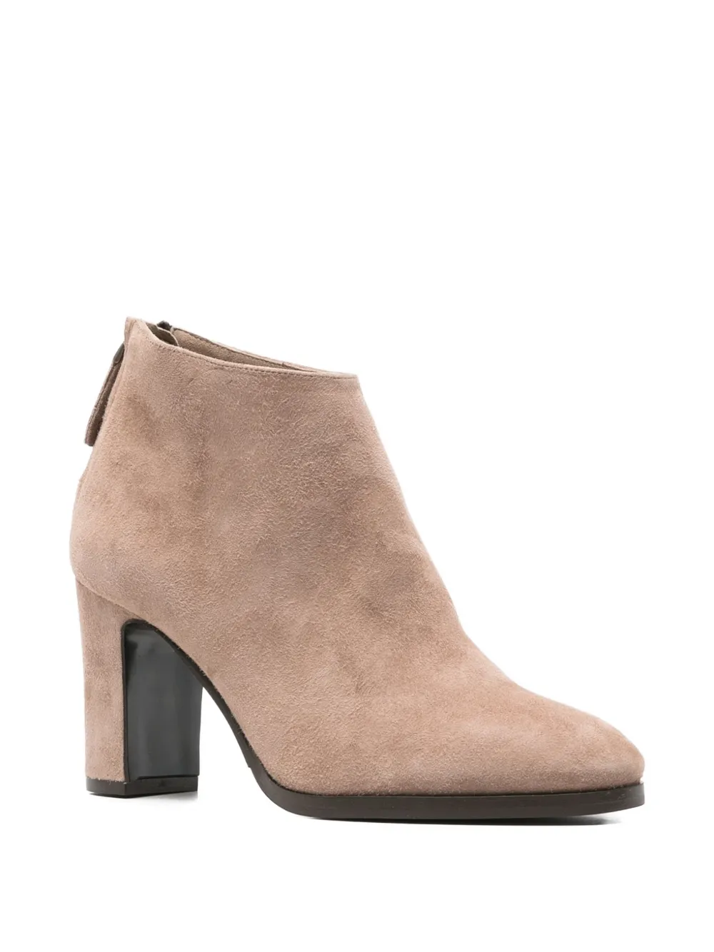 Julie Dee Leren jas Beige