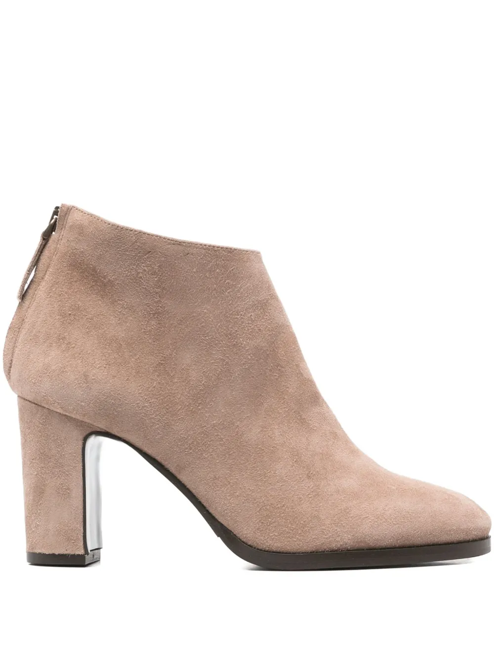 Julie Dee Leren jas Beige