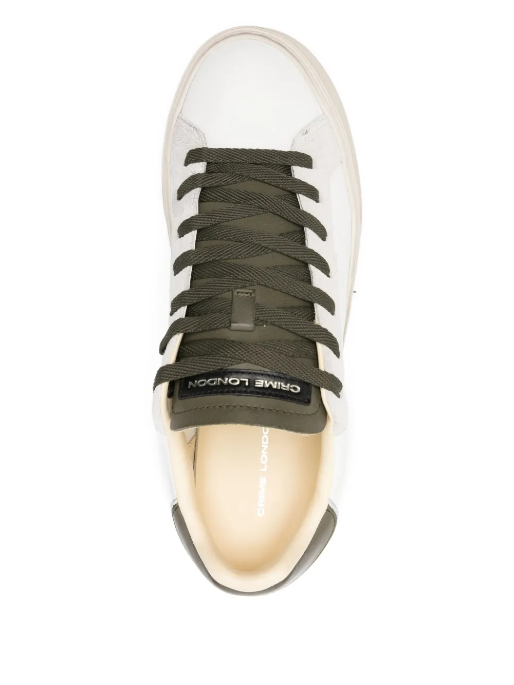 Crime London Blade sneakers Wit