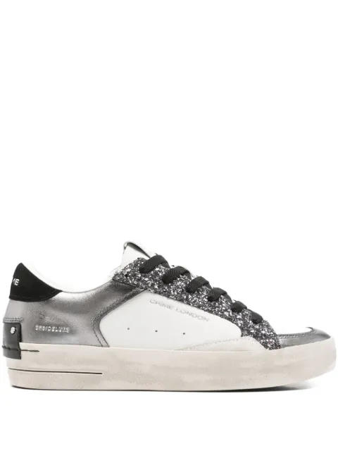 Crime London tenis SK8 Deluxe con detalle de glitter