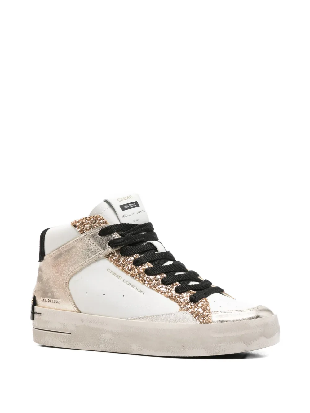 Crime London Deluxe sneakers - Wit