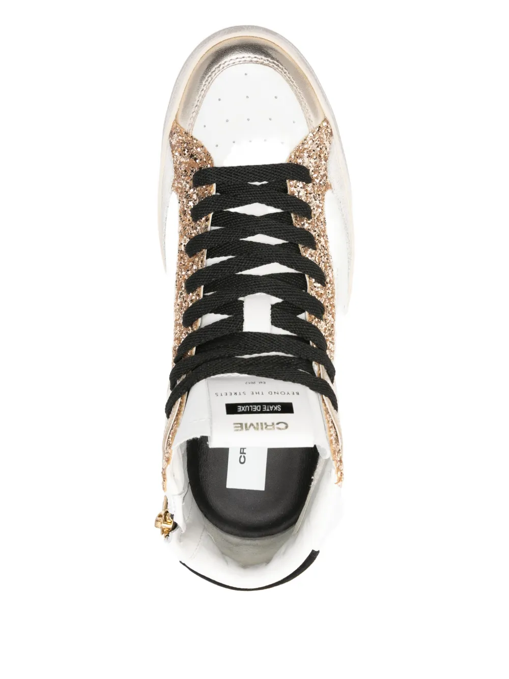 Crime London Deluxe sneakers Wit