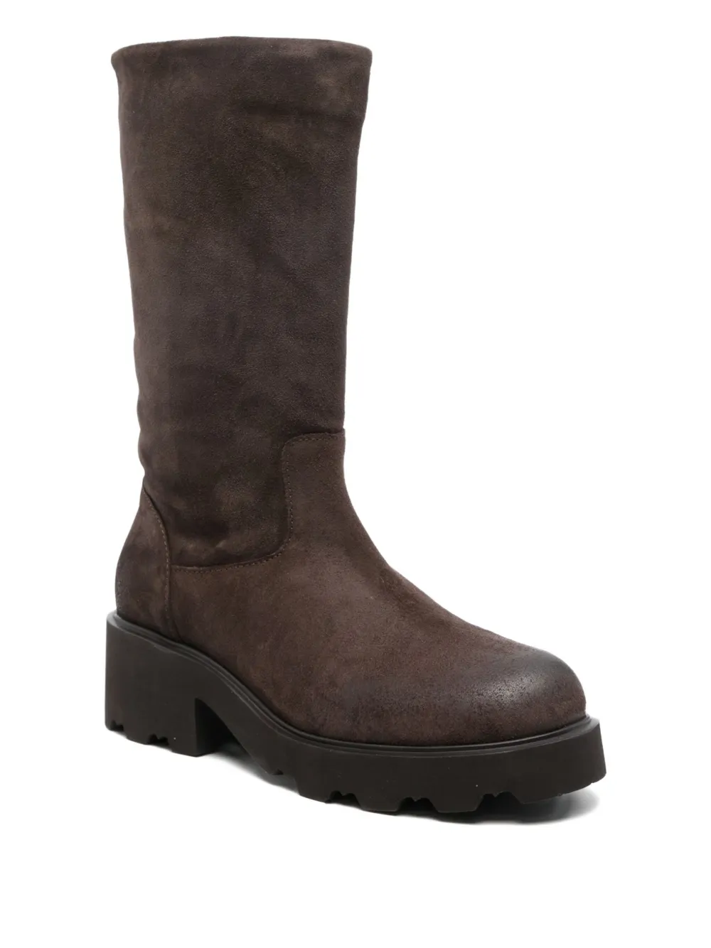 Julie Dee suede boots Bruin