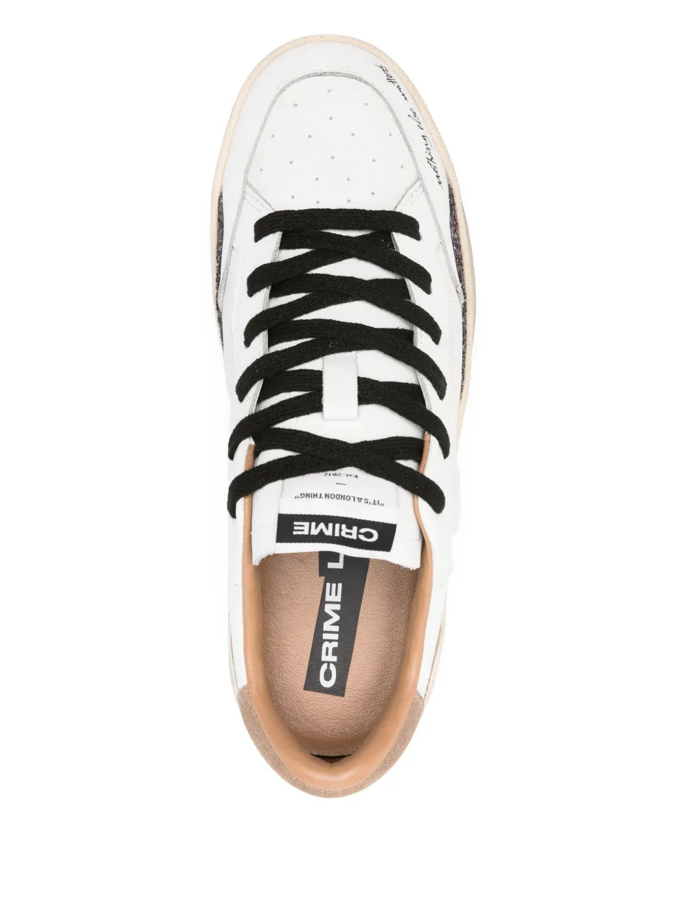 Crime London Chelsea sneakers Wit