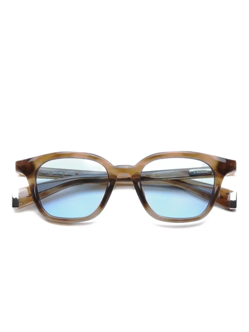 Society lentes de sol con armazón rectangular | marrón | Image 1
