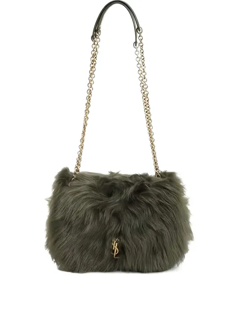 Saint Laurent Jamie Schultertasche aus Shearling