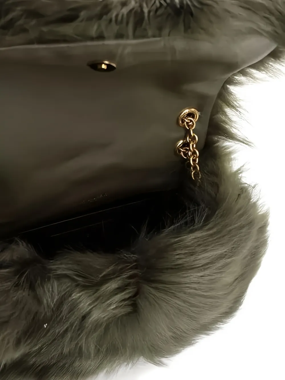 Saint Laurent Jamie lammy schoudertas Groen