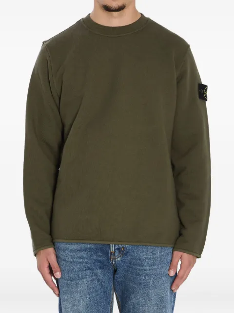 Stone Island logo-badge sweatshirt
