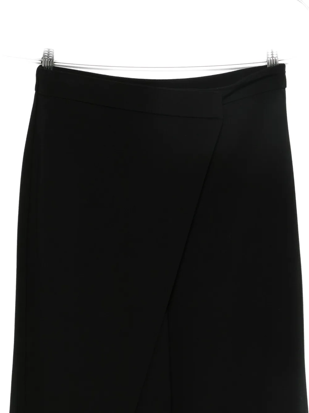 Nine In The Morning Asymmetric Trousers In Black