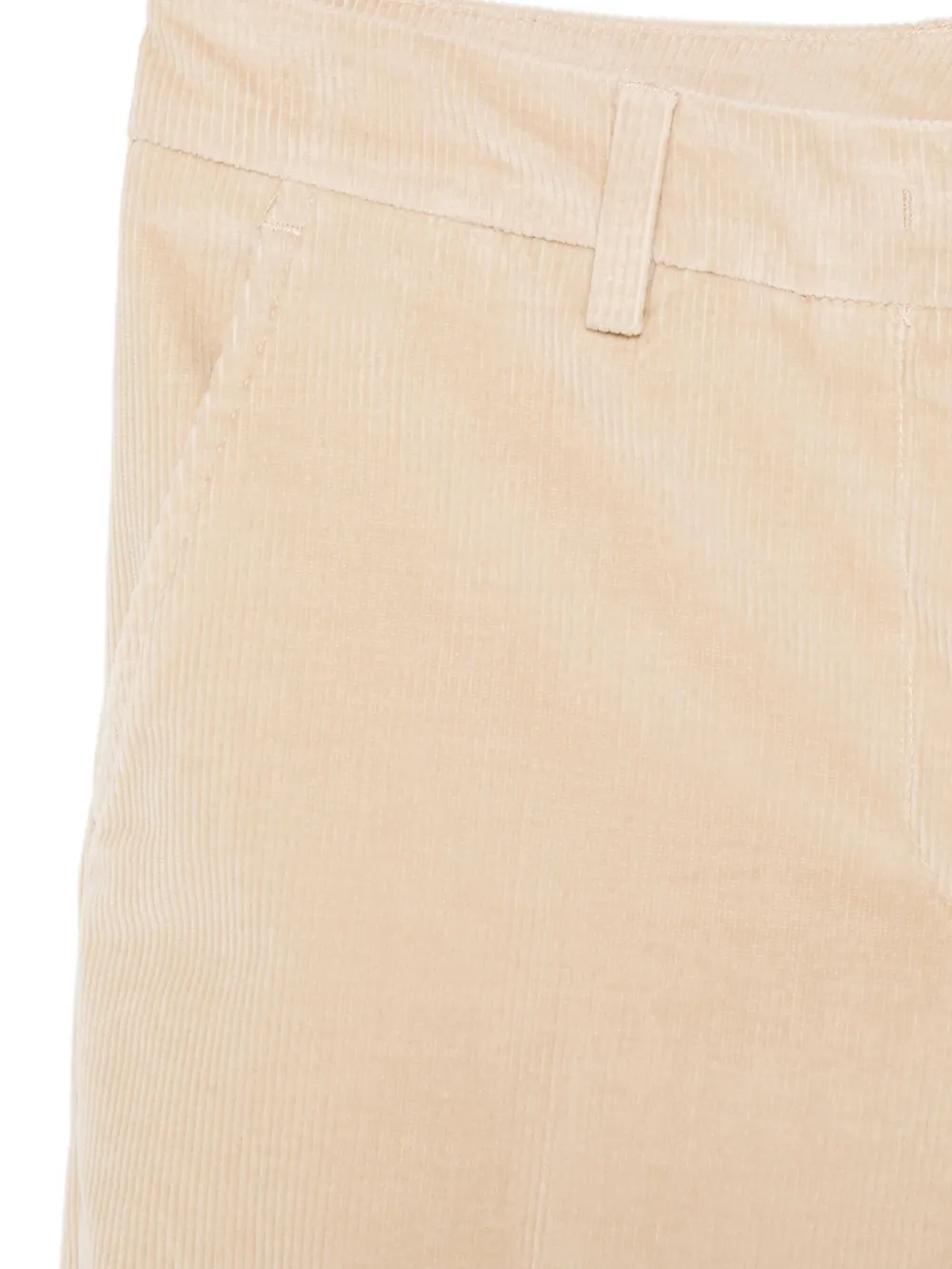 PT Torino Ribfluwelen broek Beige