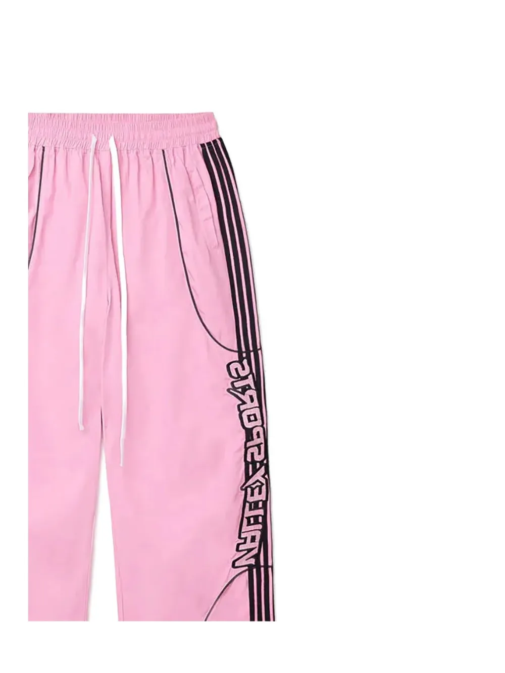 Vale Side-striped Track Pants In Pink