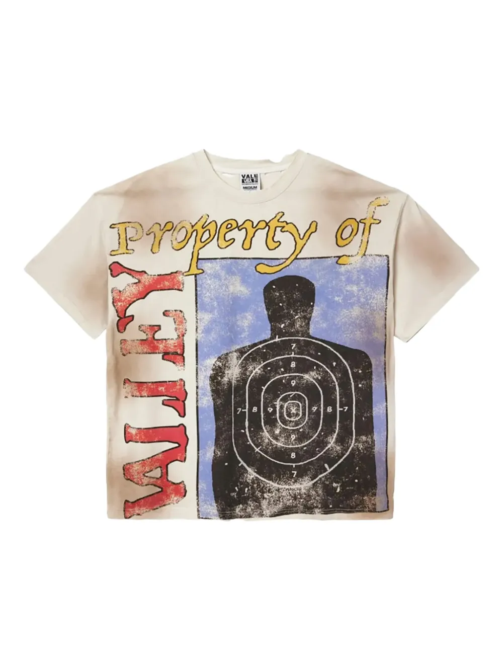 Vale crew-neck T-shirt | Neutrals | Image 1