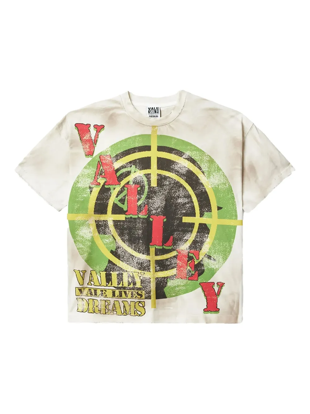 Vale crew-neck T-shirt | Neutrals | Image 1