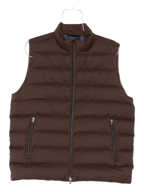 Herno zip-up quilted gilet 