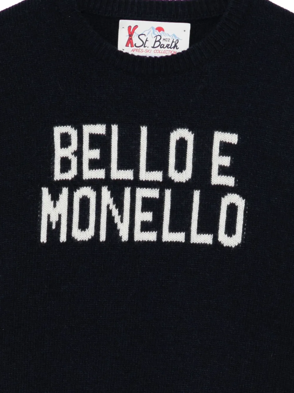 MC2 Saint Barth Kids Bello e Monello trui Blauw